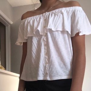 off the shoulder top
